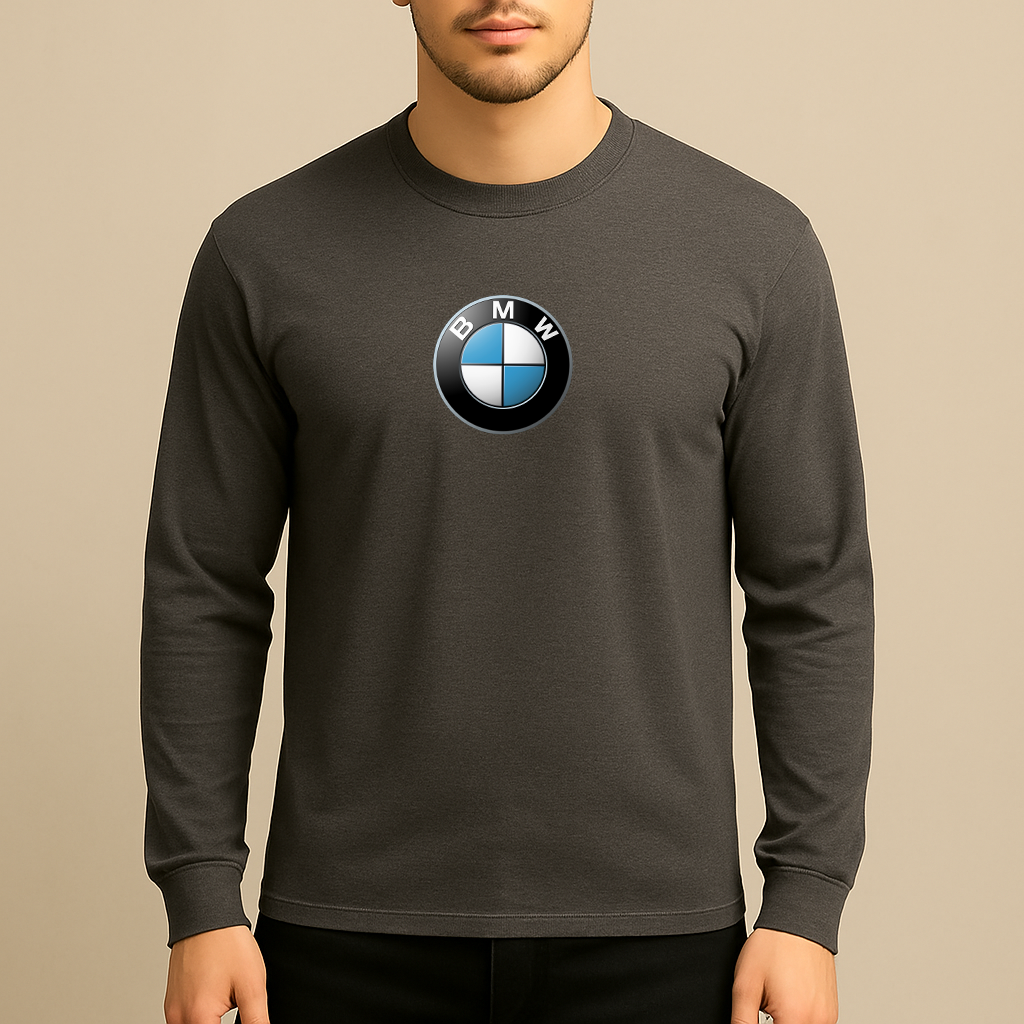 Men's BMW Motorsports Car Long Sleeve T-Shirt